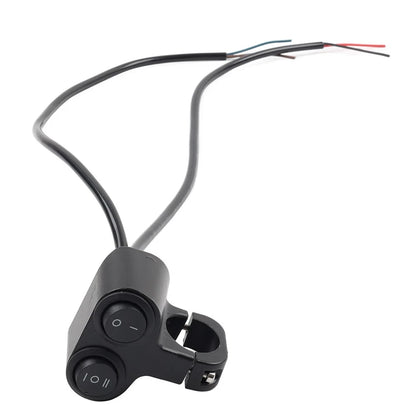 7/8" Motor ATV Dual Button On Off Switch Handlebar Headlight Fog Spot Light