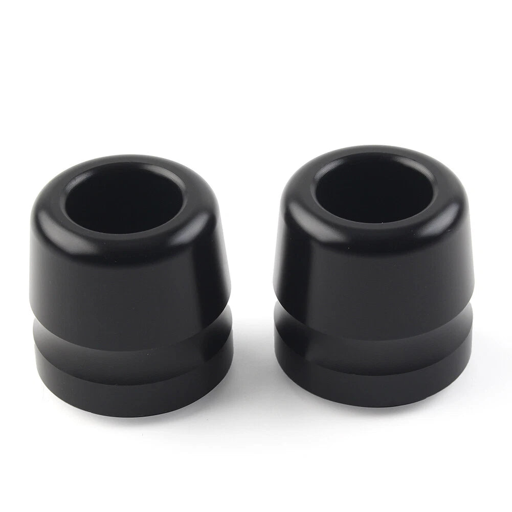 CNC Handlebar Grips Bar End Slider Caps For BMW S1000RR HP4 S1000R F800R Black