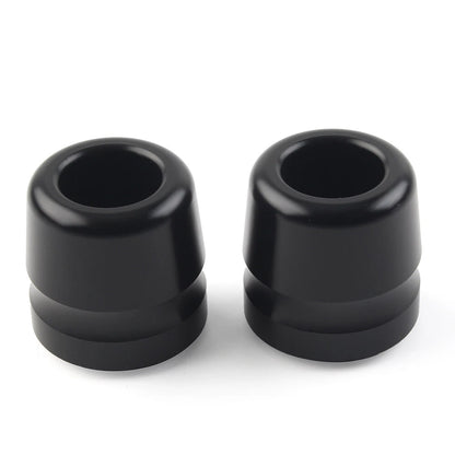 CNC Handlebar Grips Bar End Slider Caps For BMW S1000RR HP4 S1000R F800R Black