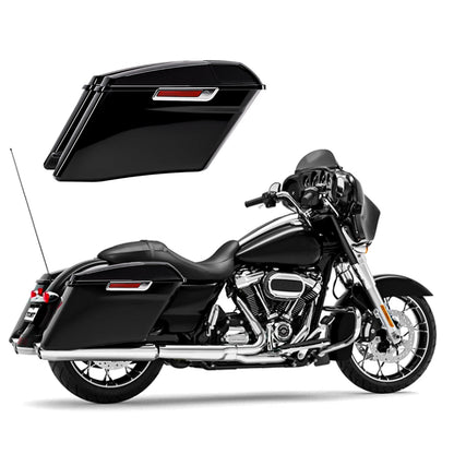 4" Extended Hard Saddlebags 5x7" Speaker Lids Fit For Harley CVO Touring 14-Up