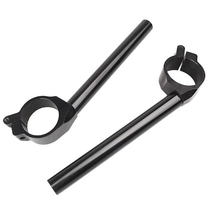 2pcs Handle Bar Handlebar Clip on Fit Yamaha YZF R6 2006 - 2010 Black Aluminum