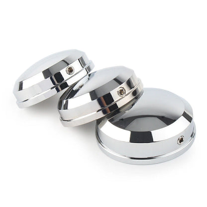 Upper Fork Stem Nut Covers Kit Chrome for Harley FLSS FLSTF FLSTFB FLSTFBS USA