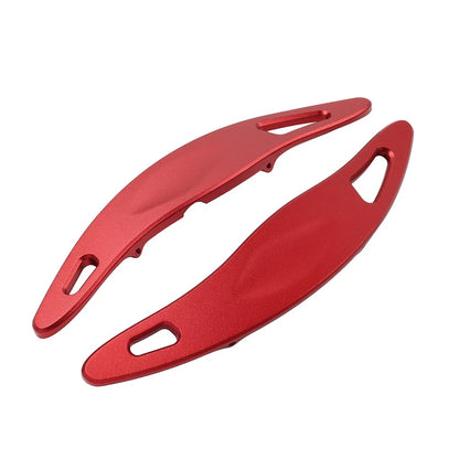 Steering Wheel Shift Paddle Shifter Extension For Porsche Macan Panamera 911 Red