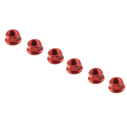 M10*1.0 Rear Sprocket Nuts For Ducati Streetfighter Panigale V4 S Speciale Red