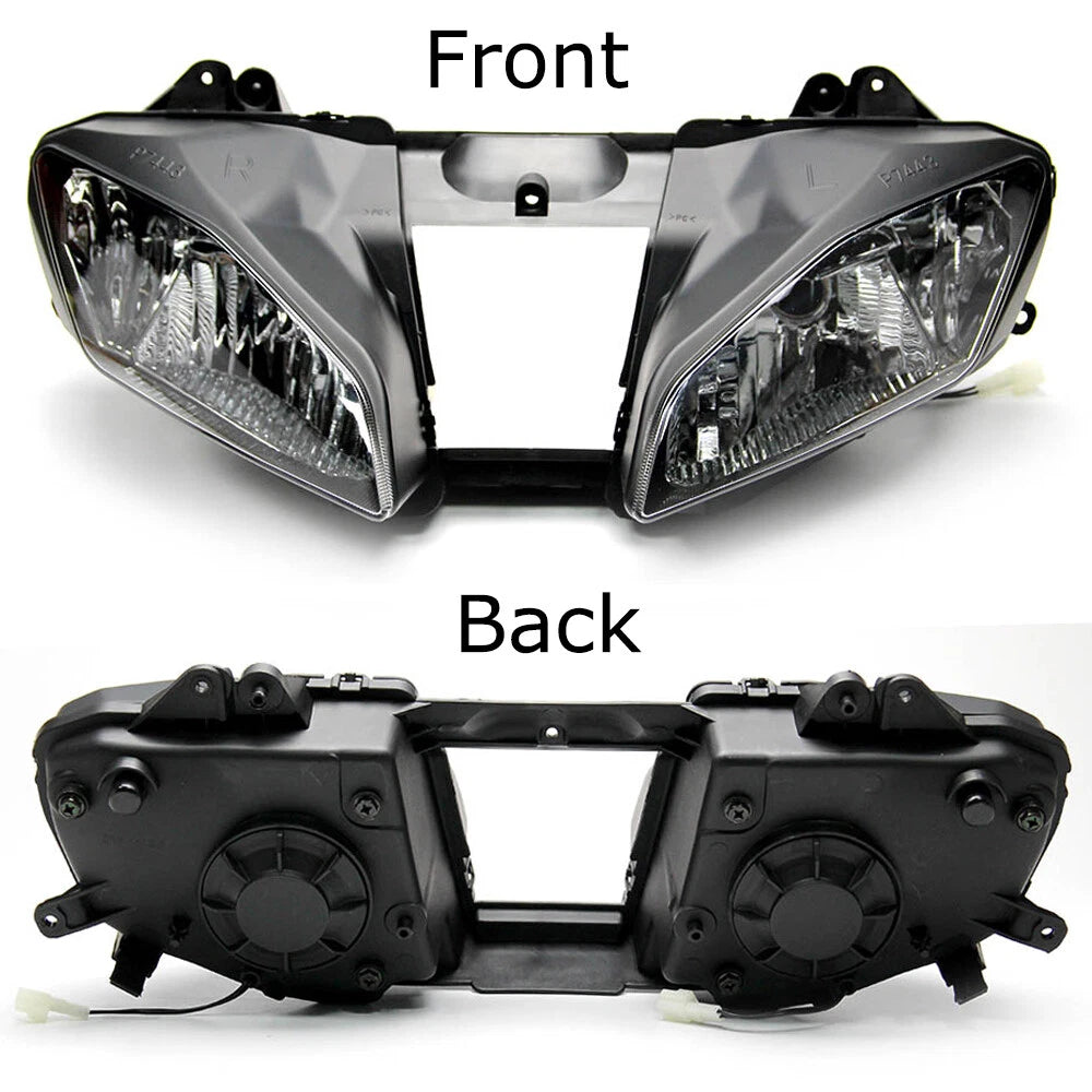 Headlight Assembly For Yamaha YZF R6 2008 2009 2010 2011 2012 2013 2014 2015 16