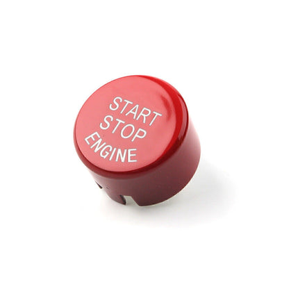 Engine Start Stop Button Cover Trim Red ABS Fit For BMW 5 Series G30  G Chassis