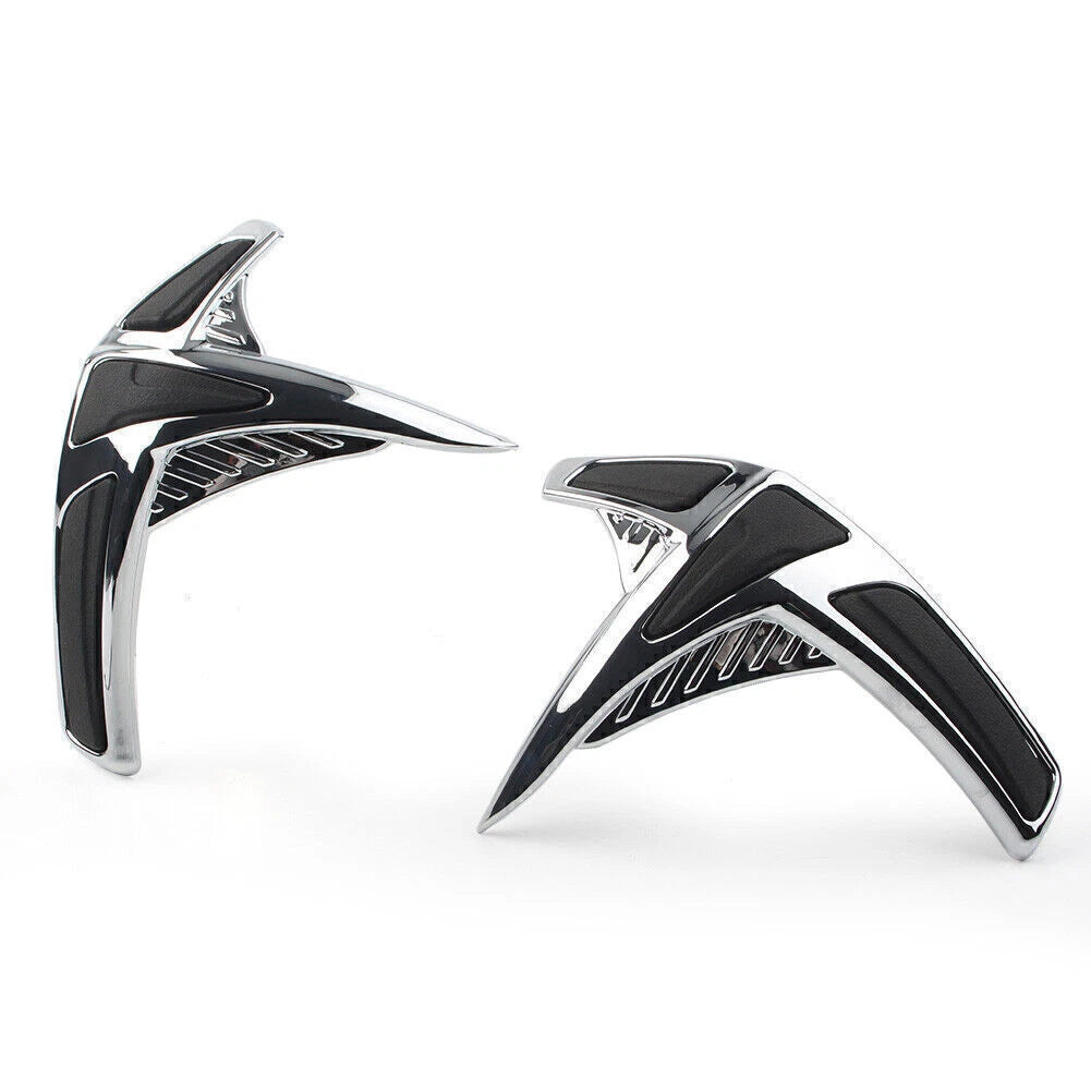 Goldwing Fairing Sddlebag Front Scuff Protectors for Honda GL1800 01-11 Chrome
