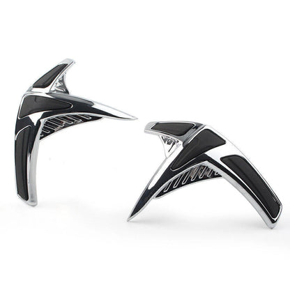 Goldwing Fairing Sddlebag Front Scuff Protectors for Honda GL1800 01-11 Chrome