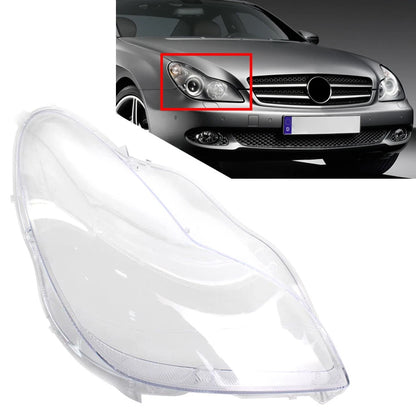 Right Car Front Headlight Lens Cover For Mercedes Benz W219 CLS350 CLS500 06-11