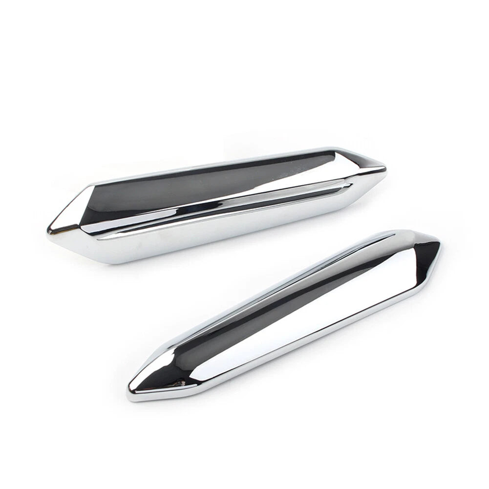 2PCS Windshield Windscreen Strut Covers Chrome For Honda Goldwing GL1800 2018-up
