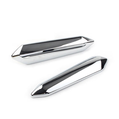 2PCS Windshield Windscreen Strut Covers Chrome For Honda Goldwing GL1800 2018-up
