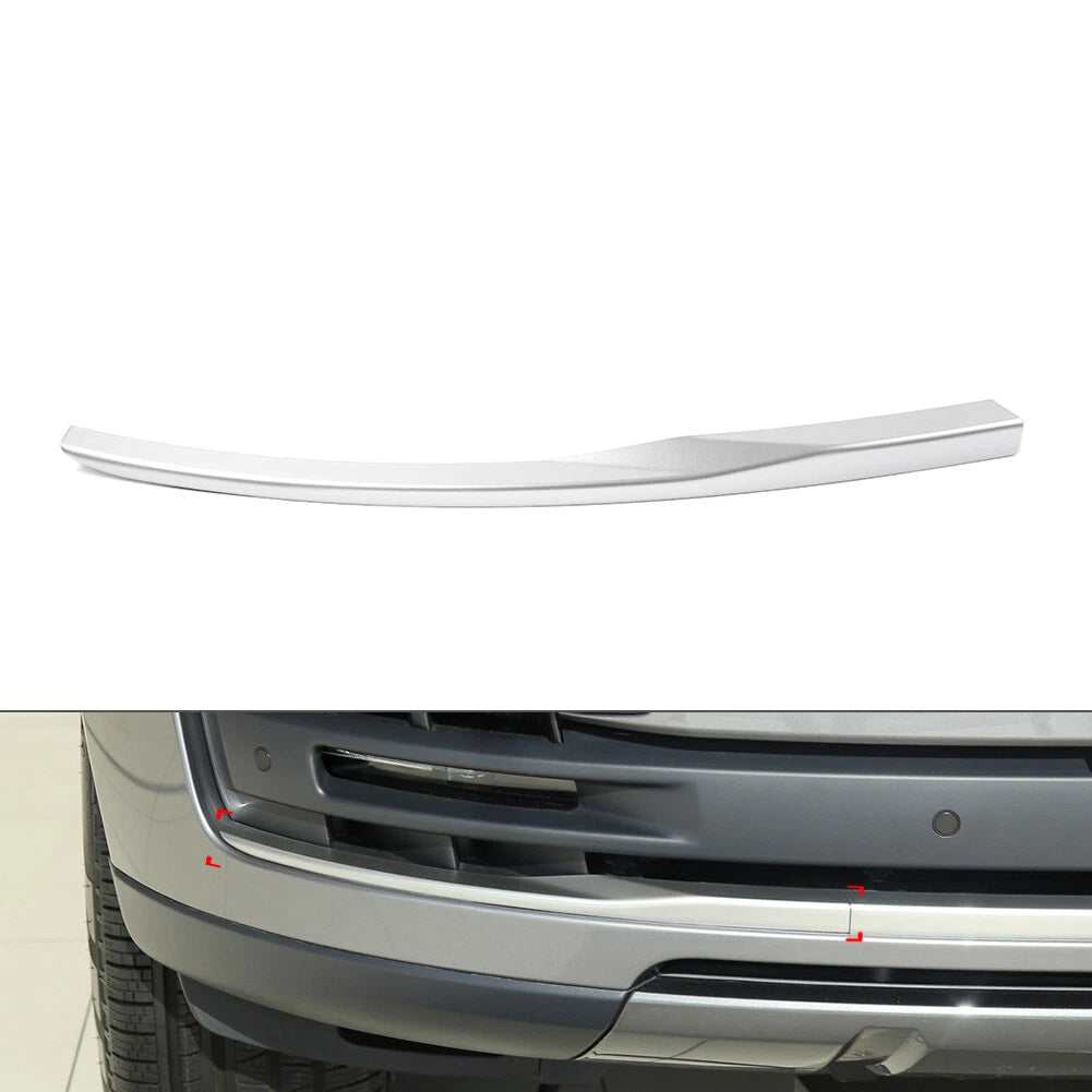 Front Right Bumper Insert Molding Trim Silver For Land Rover Range Rover 2018-22