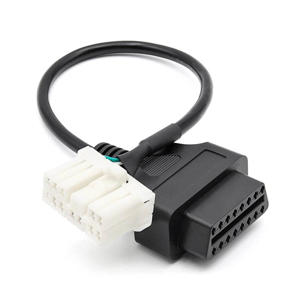 12Pin OBD2 Adapter For Tesla Model X S Scan My Tesla All OBD2 Protocols Car