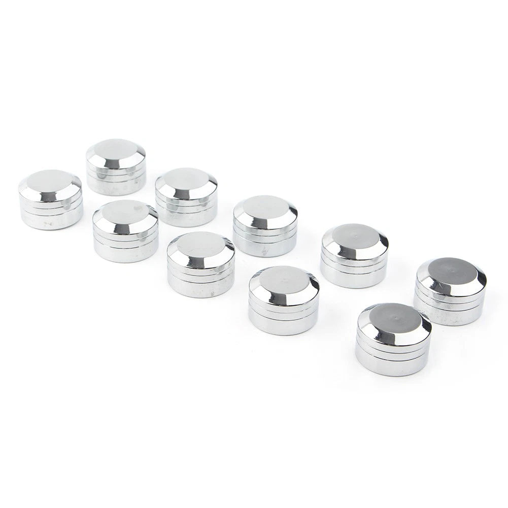 Inner Schrauben Bolt Topper Caps Cover For Harley Sportster Chrome 13mm Motor US
