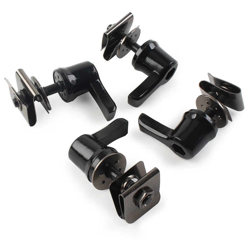 Saddlebag Lock Mounting Screw Kit Fit For Harley Touring Road Glide 93-23 Black