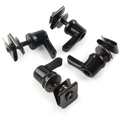 Saddlebag Lock Mounting Screw Kit Fit For Harley Touring Road Glide 93-23 Black