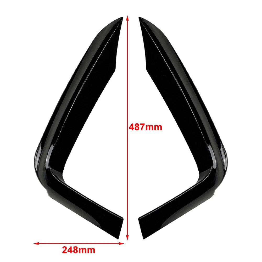 Front Bumper Lip Splitter Spoiler For BMW 4 Series F32 F33 F36 M Sport 2014-20