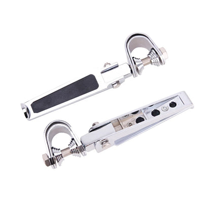 Motorcycle Highway 1"-1-1/4" Engine Crash Bar Foot Pegs For Harley Road King