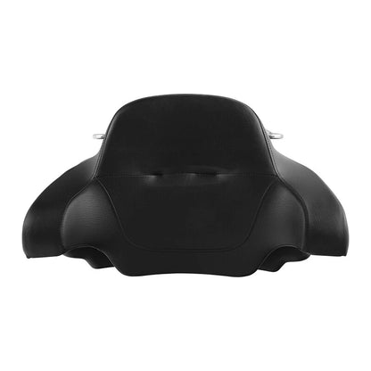 Matte Chopped Trunk Backrest Pad Mount Rack Fit For Harley Touring 2014-Up 2015