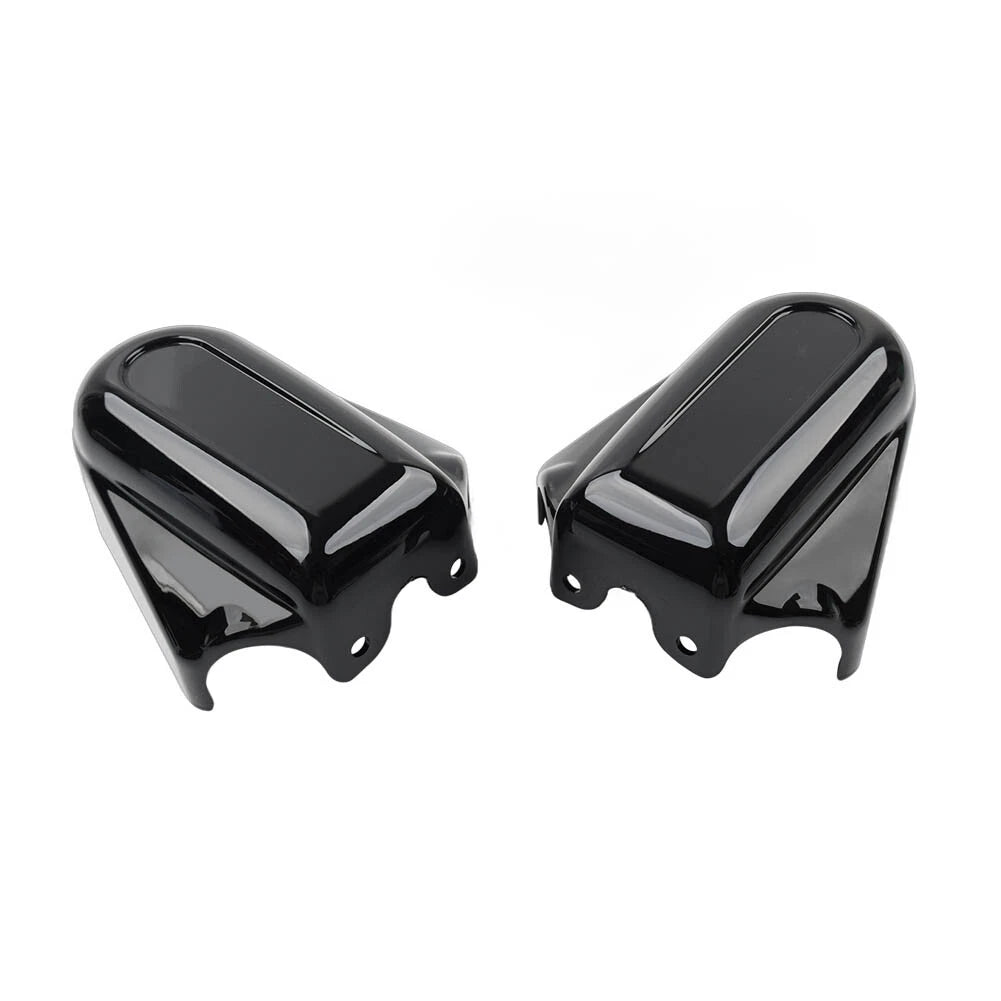 Bar Shield Rear Axle Covers Swingarm Cap For Harley Softail FLSTN 2008-up US