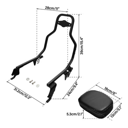 Sissy Bar Backrest Pad For Harley Nightster RH975 2022-25 25 Special RH975S 2025