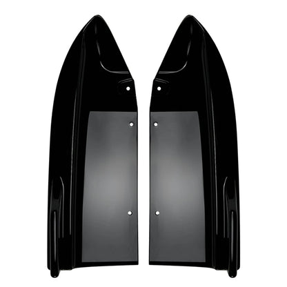 Glossy Black Rear Lip Wrap Angle Corner Spoiler For BMW X5 G05 M Sport 2019-2023