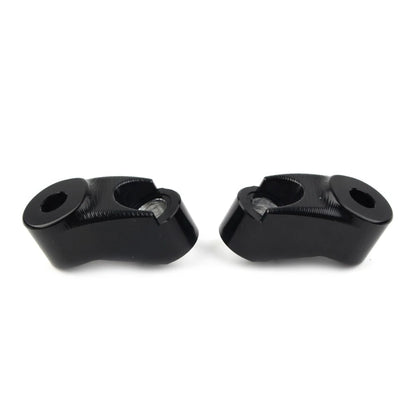 Black Short Front Turn Signal Mounts 39mm 49mm Forks for Harley Sportster FXR