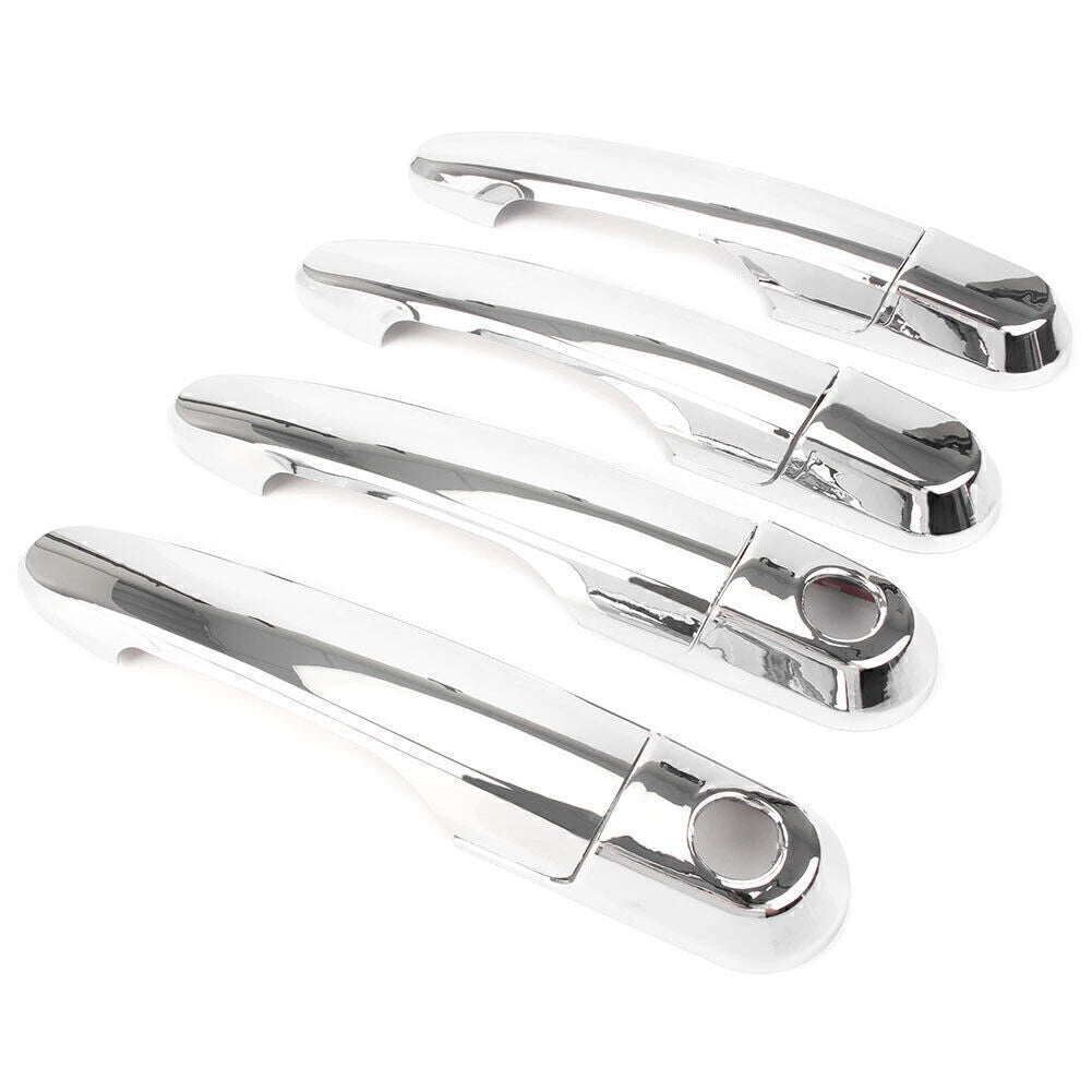 Door Handle Cover Trims Protect Chrome Fit Hyundai Accent 2006-2010 2007 Car ABS