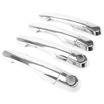 Door Handle Cover Trims Protect Chrome Fit Hyundai Accent 2006-2010 2007 Car ABS