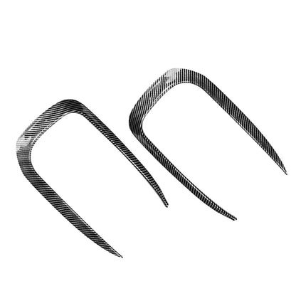 Front Bumper Side Fog Light Grille Canard Spoiler Splitter For BMW F20 F21 15-19