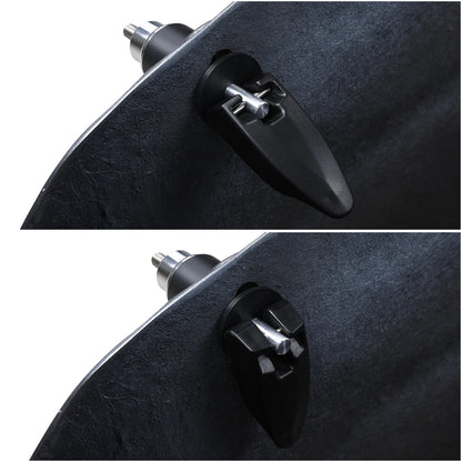 Backrest Spool Mounting Kit &Quick Release For Indian 16-24 Chieftain Dark Horse