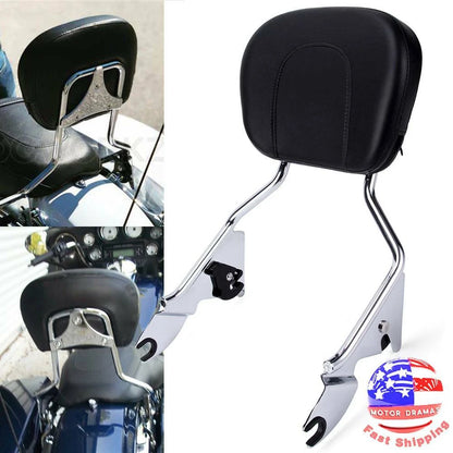 Detachable Backrest Sissy Bar For Harley Touring Electra Glide Road Glide 09-23