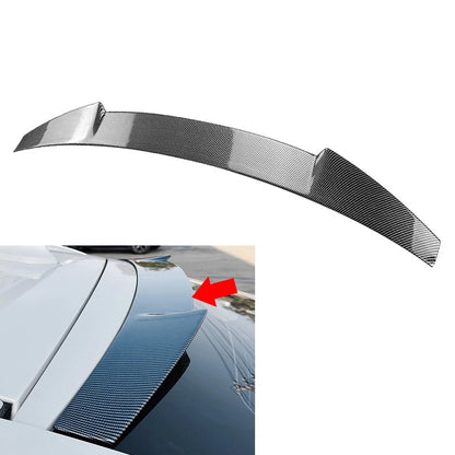 Rear Roof Trunk Spoiler Wing Lip For BMW X6 F16 2015-2019 Carbon Fiber Black