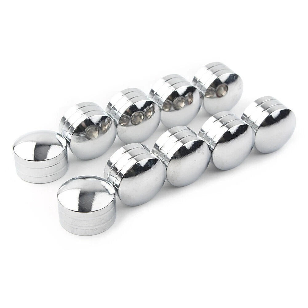 Interior 11mm Schrauben Bolt Topper Caps Cover Middle for Harley Electra Glide