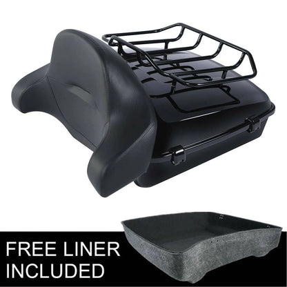 Chopped Trunk Two Up Mount Rack Fit For Harley Touring  Electra Road Glide 97-08