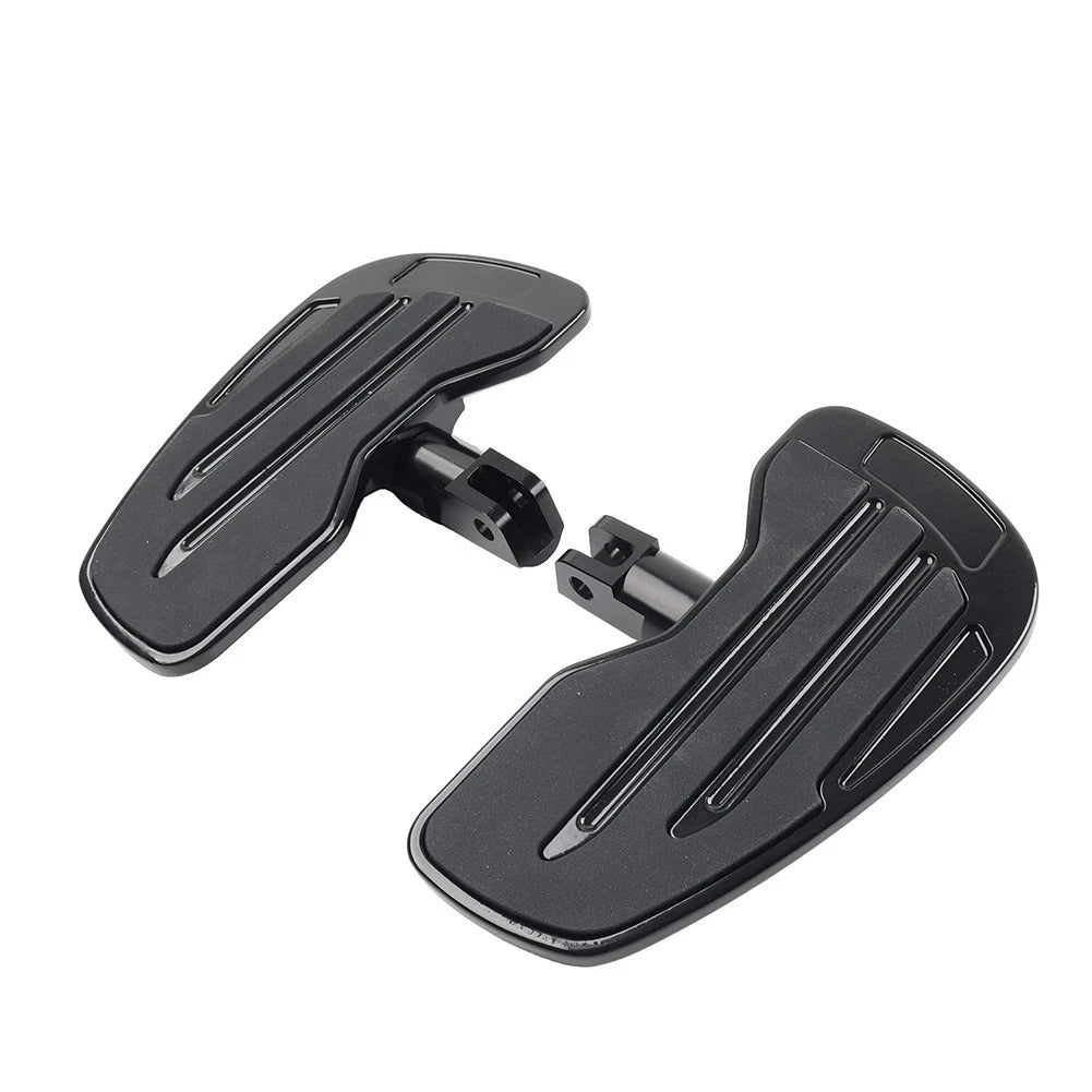 Front Rider Footboards Footpegs Pedals For Honda Gold Wing GL1800 2001-24 Black