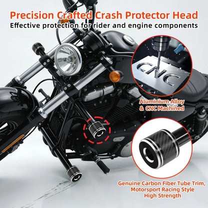 Engine Guard Crash Bar Fit For Harley Sportster XL883 XL1200 Custom 48 72 04-22