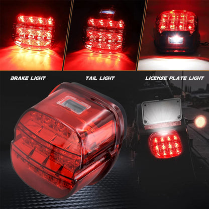 LED Tail Light Brake Running for Harley Touring Road King Dyna Softail Sportster