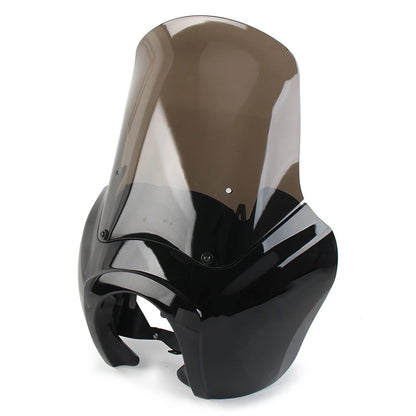 Front Headlight Fairing Cover W/ 15'' Windshield FitHarley Dyna FXDXT T-Sport