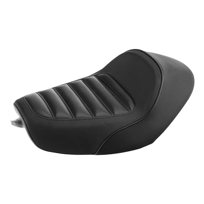 Black Driver Rider Solo Seat Fit For Harley Sportster XL883 1200 48 72 10-22 21