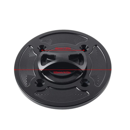 Gas Fuel Tank Cap Cover CNC Red For DUCATI Panigale V4/S/R 2018-2021