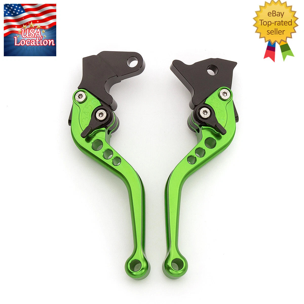 For Yamaha Raptor YFM660 2001-2004 2005 2006 Brake Clutch Levers Grips FXCNC