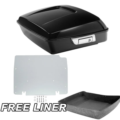Chopped Trunk Base Plate Fit For Harley Touring Street Road Glide King 14-26 25