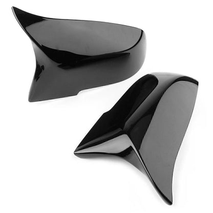 2 x Rearview Mirror Cover Caps Black Protect Fit BMW F20 F21 F30 F31 F32 F34 E84
