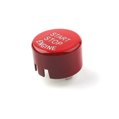 Engine Start Stop Button Cover Trim Red ABS Fit For BMW 5 Series G30  G Chassis