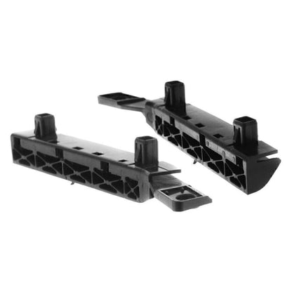 2PCS Bumper Bracket Front Left & Right Side Set Fit Nissan Versa 2007-2012 Black