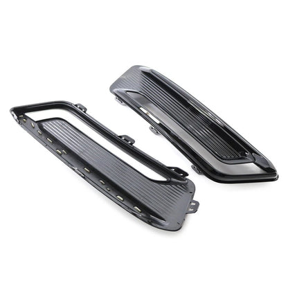 1 Pair Front Driving Fog Light Lamp Bezel For Chevrolet Impala 2014-20 USA