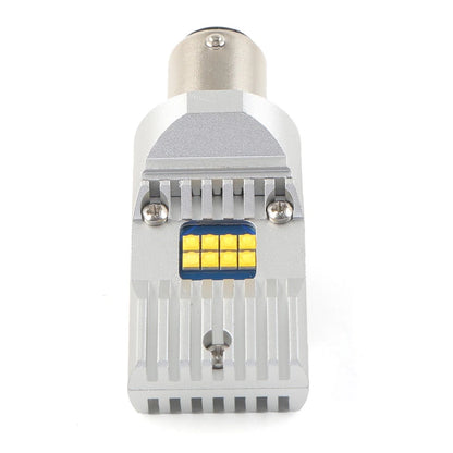 LED Headlight Bulb 6V Or 12V Fitd Model A Model T BA15D Warm White Light