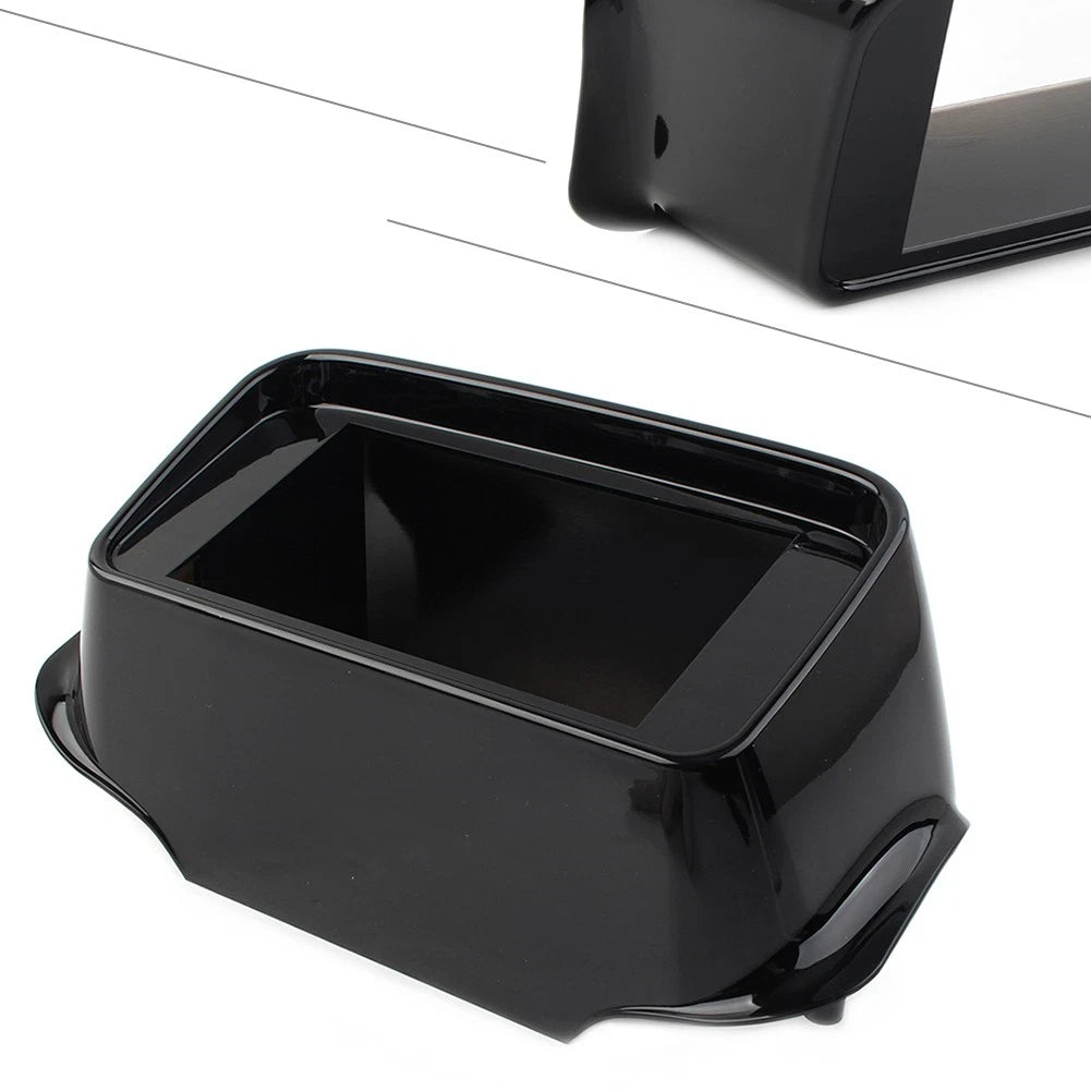 Radio Stereo Double DIN Adapter Fit for Harley Road Glide FLTR 1998-2013 Black