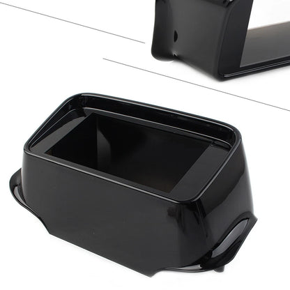 Radio Stereo Double DIN Adapter Fit for Harley Road Glide FLTR 1998-2013 Black